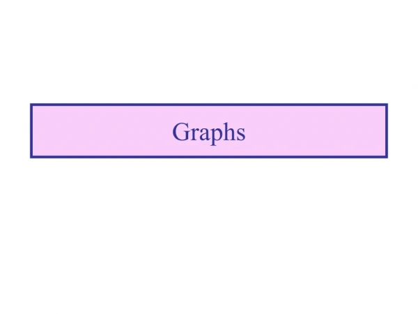 Graphs
