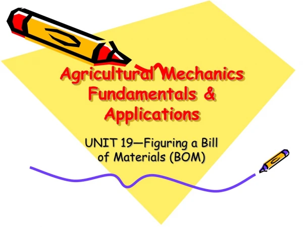 Agricultural Mechanics Fundamentals &amp; Applications