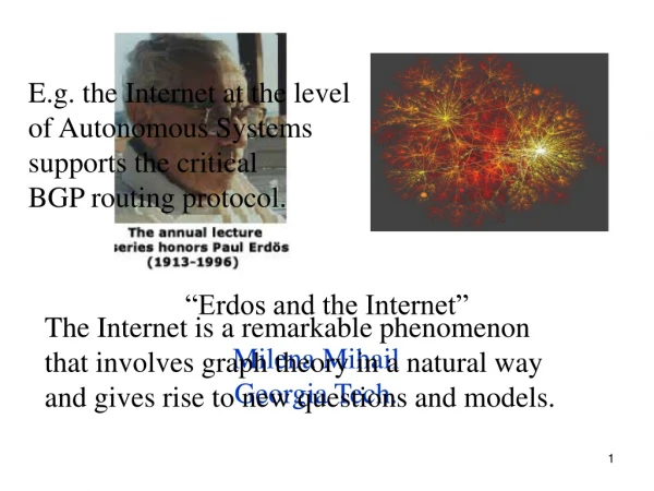 “Erdos and the Internet”