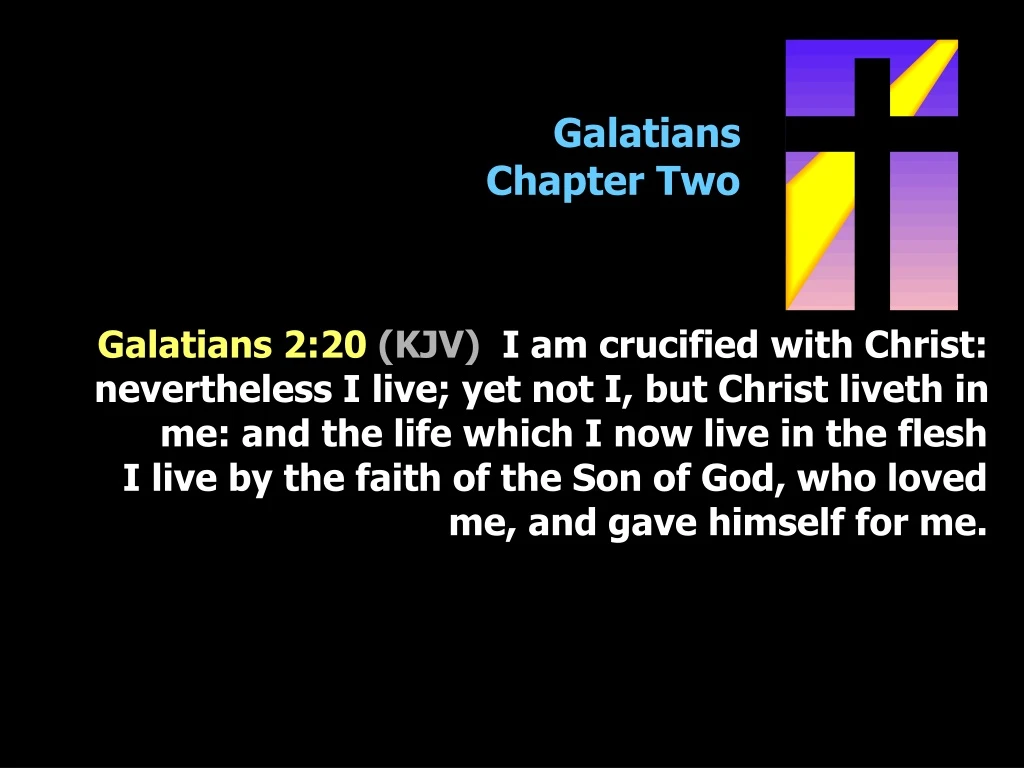 galatians chapter two