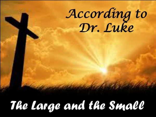 According to Dr. Luke