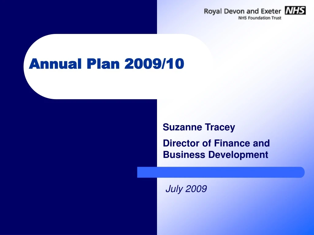 annual plan 2009 10