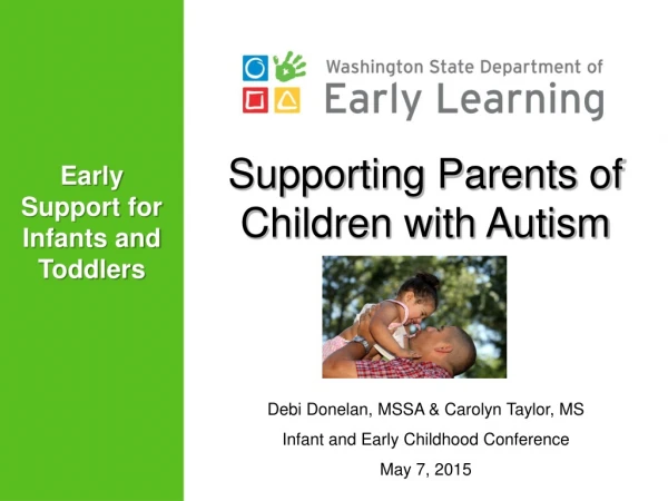 Supporting Parents of Children with Autism