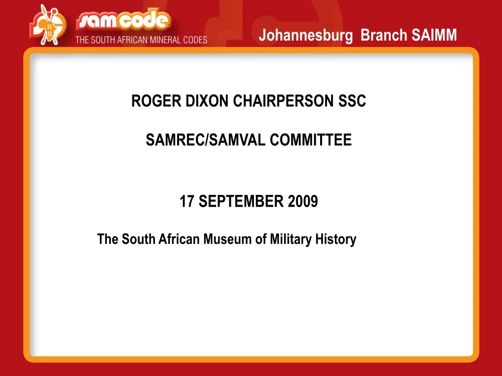 johannesburg branch saimm