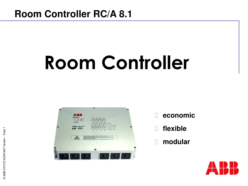room controller rc a 8 1
