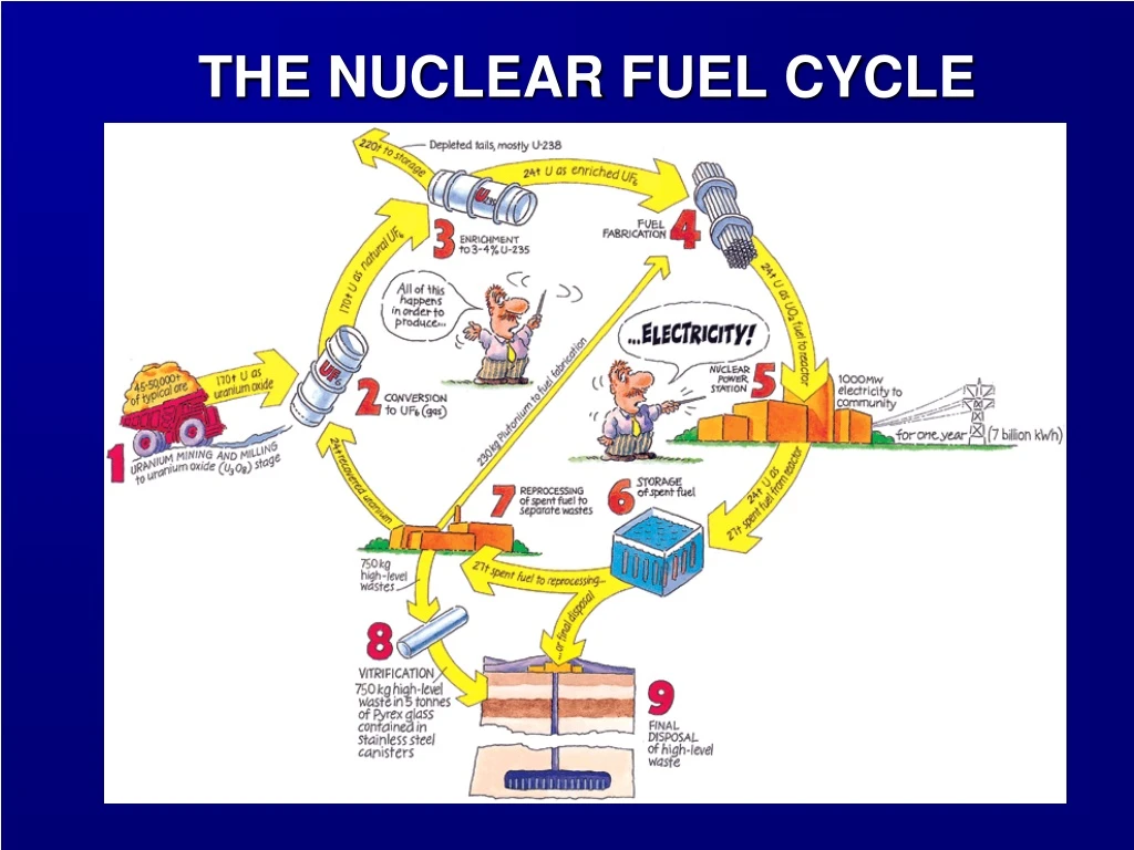 the nuclear fuel cycle