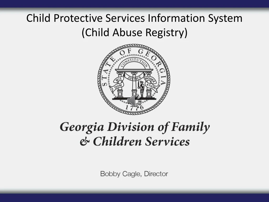 child protective services information system child abuse registry