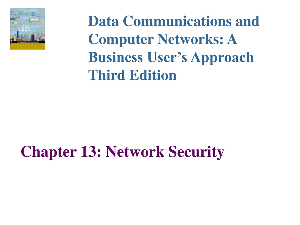 chapter 13 network security