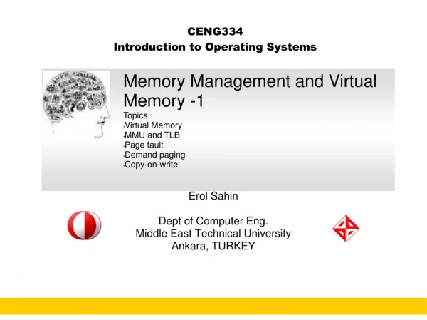 CENG334 Introduction to Operating Systems