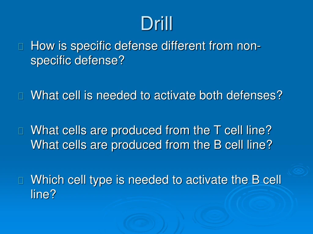 drill