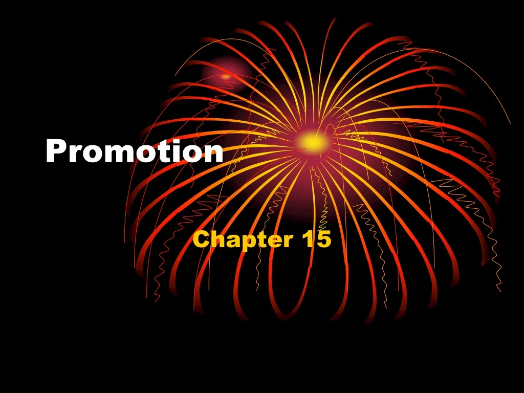 promotion