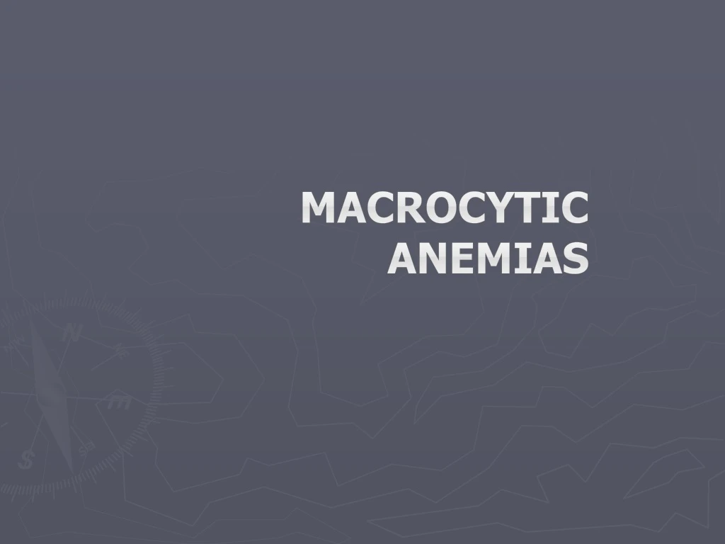 macrocytic anemias