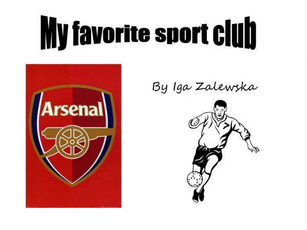 My favorite sport club