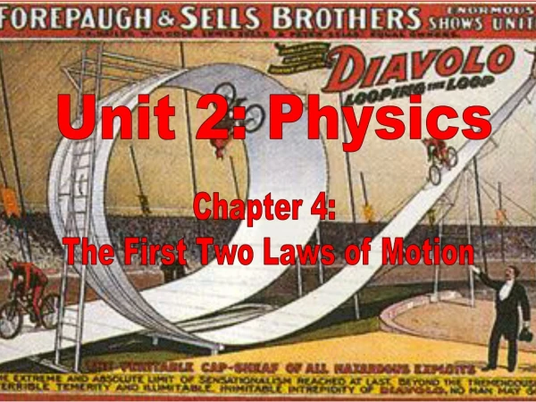 Unit 2: Physics
