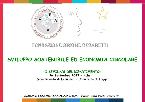 SIMONE CESARETTI FOUNDATION – PROF. Gian Paolo Cesaretti