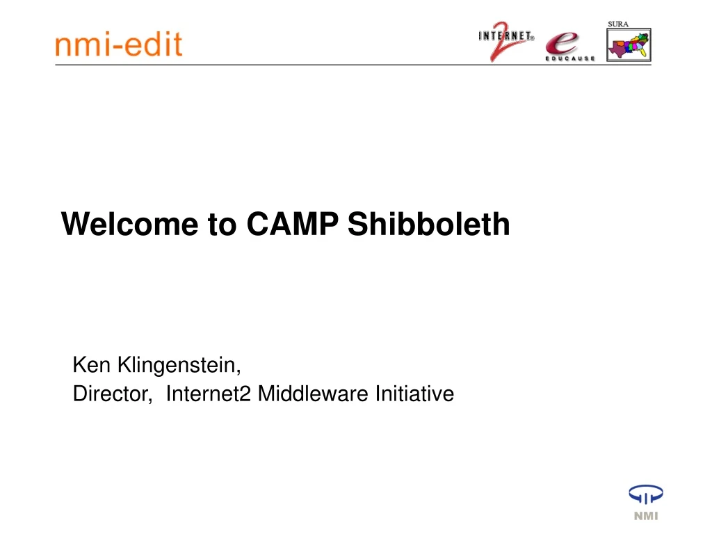 welcome to camp shibboleth