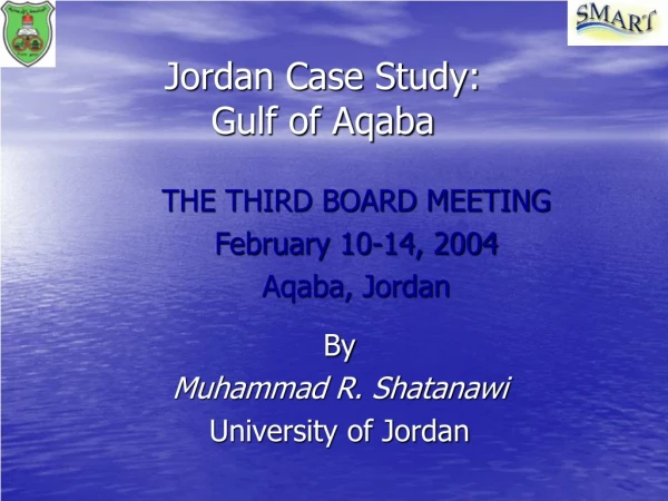 Jordan Case Study: Gulf of Aqaba