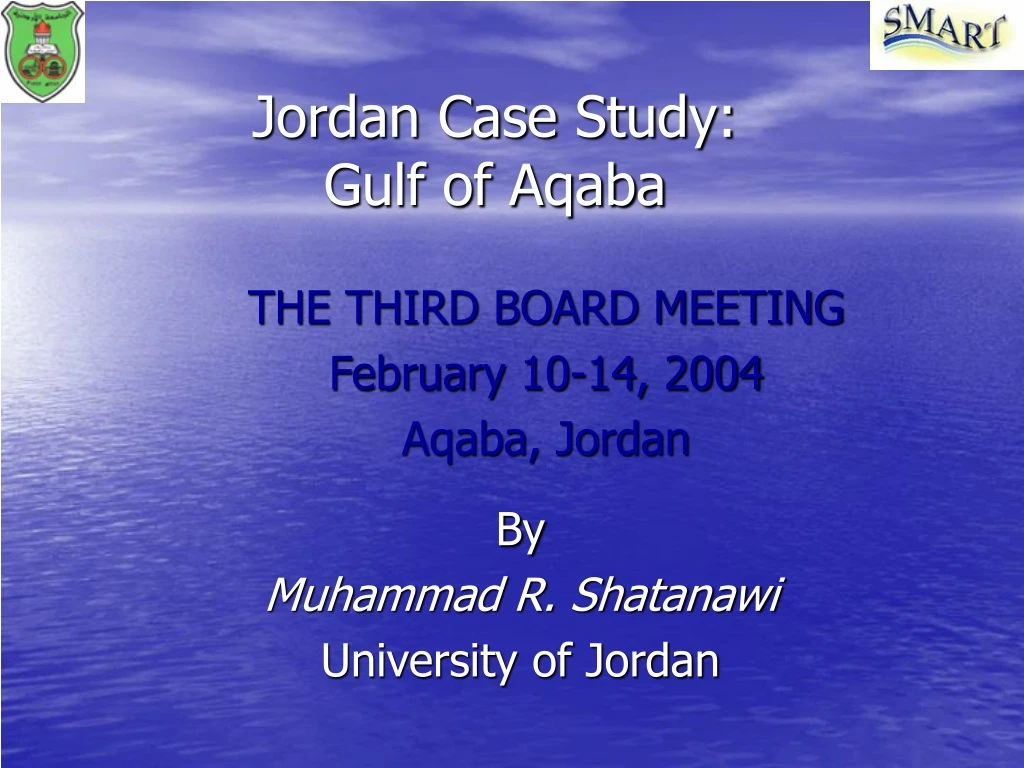 jordan case study gulf of aqaba