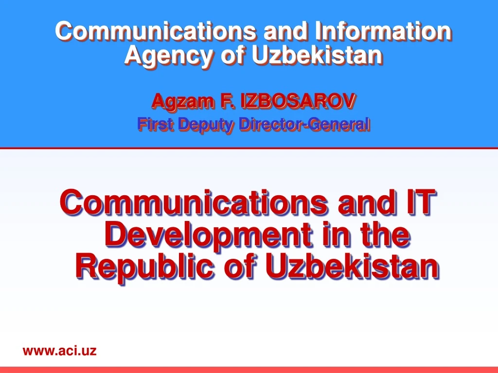 communications and information agency
