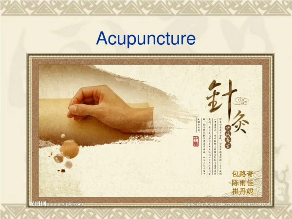 Acupuncture