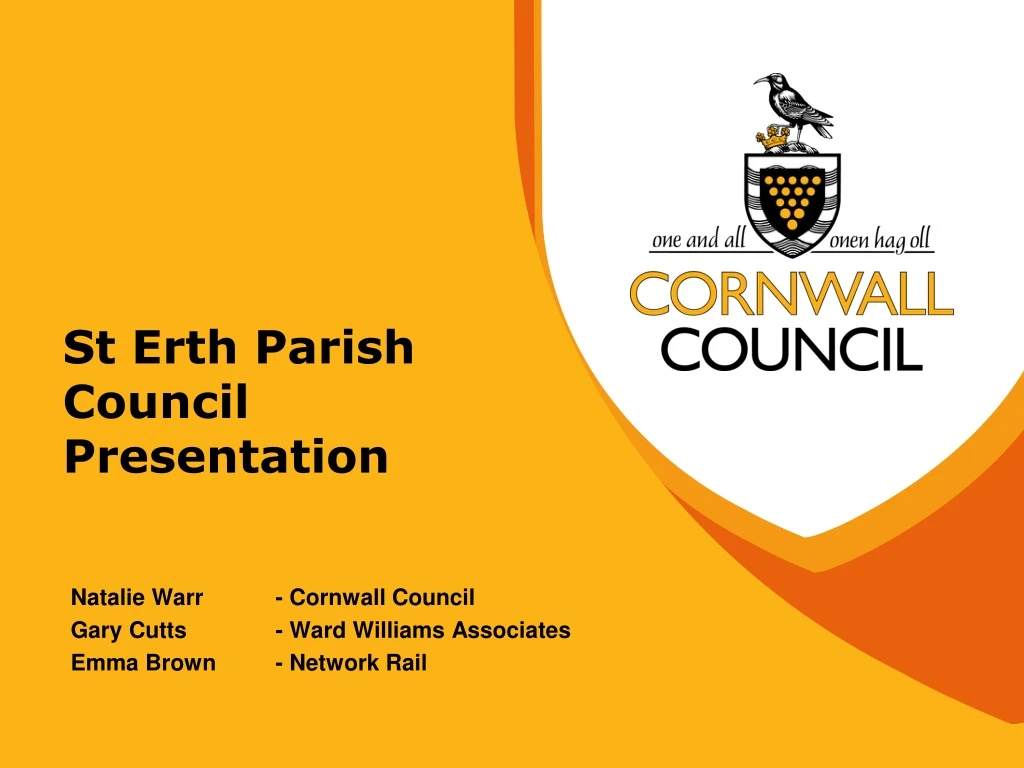 st erth parish council presentation