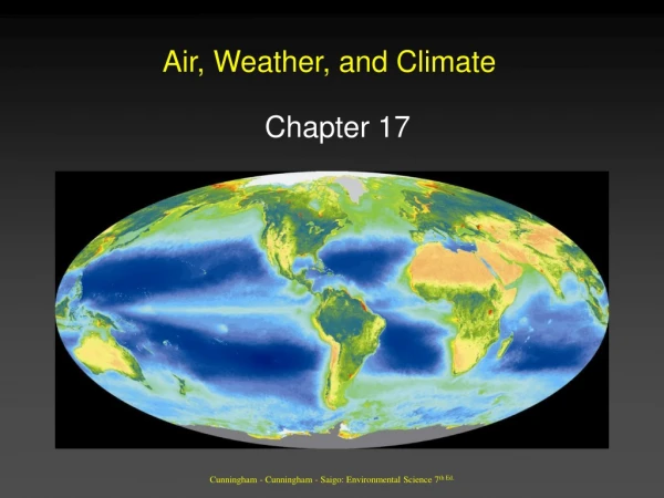 Air, Weather, and Climate