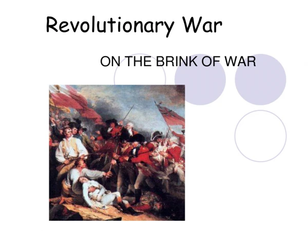 Revolutionary War