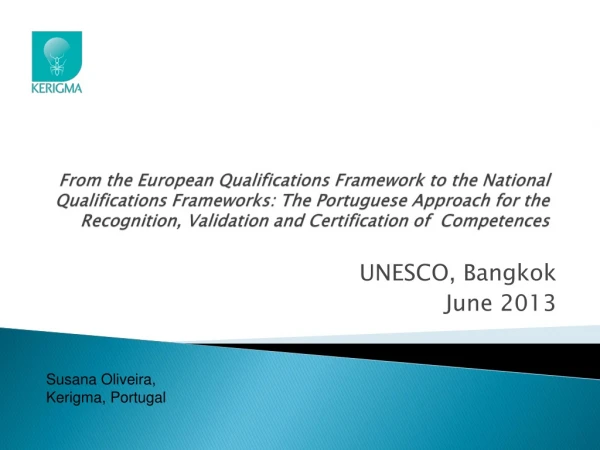 UNESCO, Bangkok June 2013