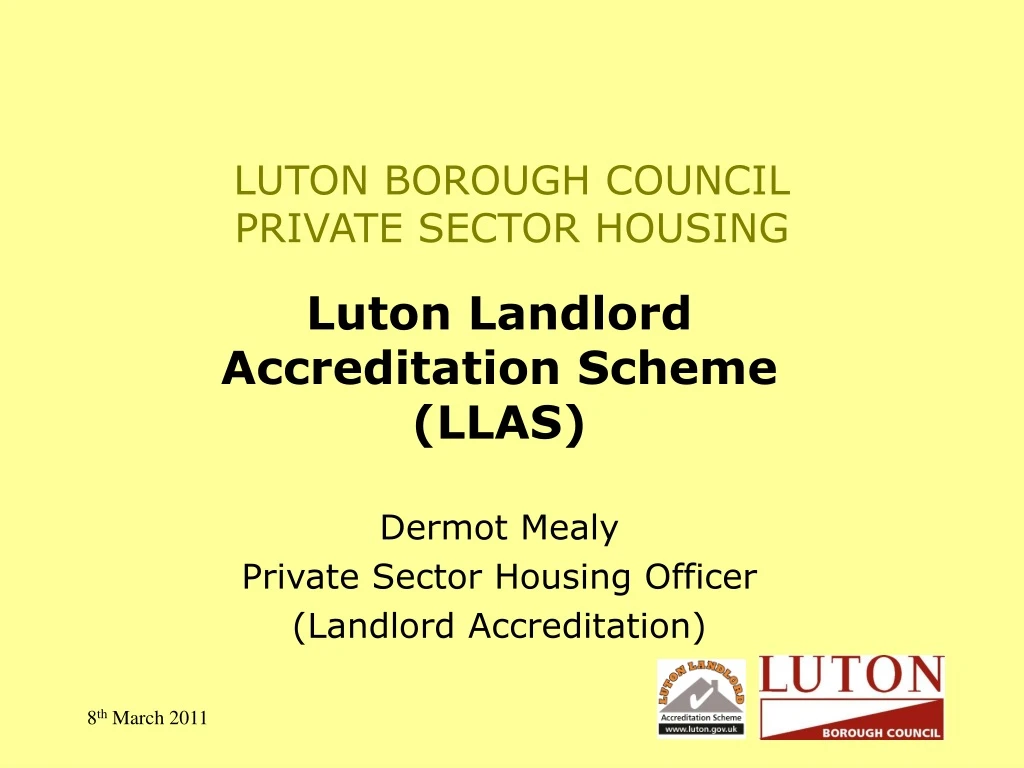 luton borough council private sector housing