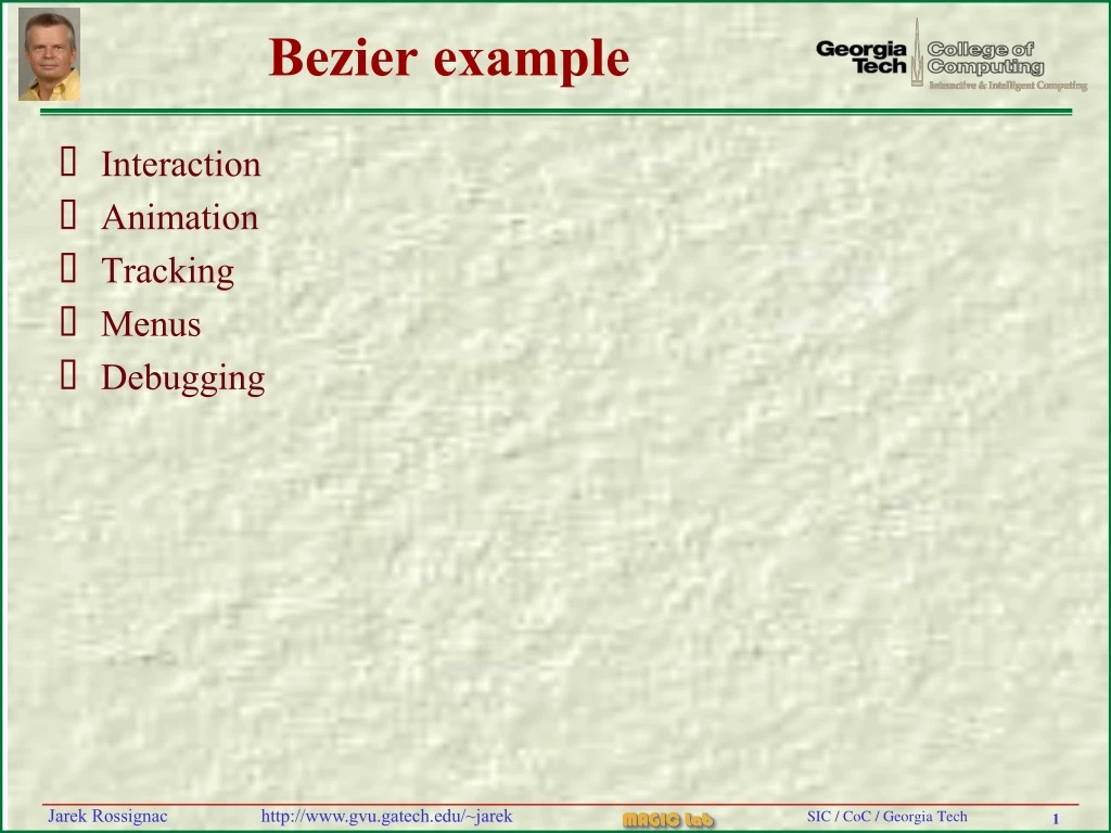 bezier example