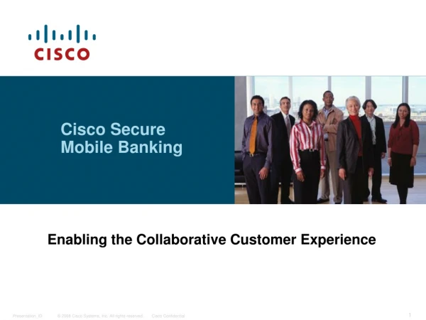 Cisco Secure Mobile Banking