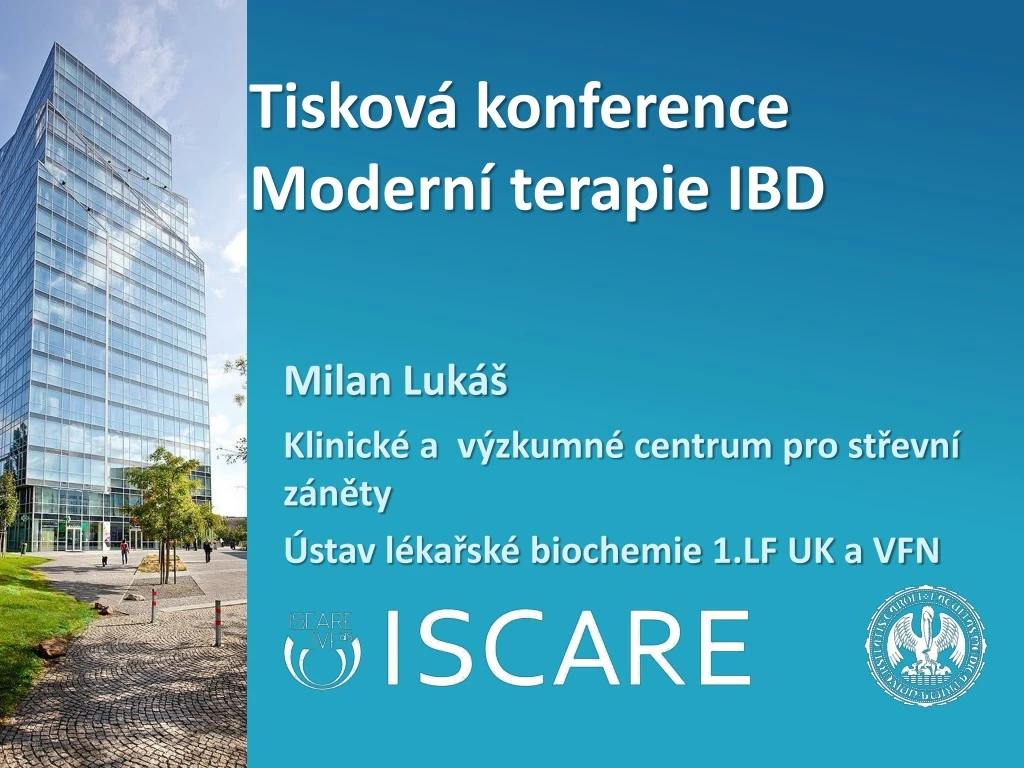 tiskov konference modern terapie ibd