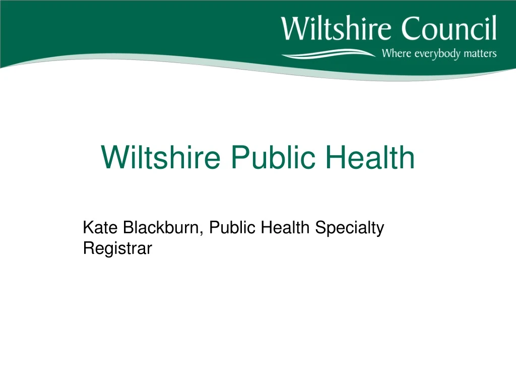 wiltshire public health