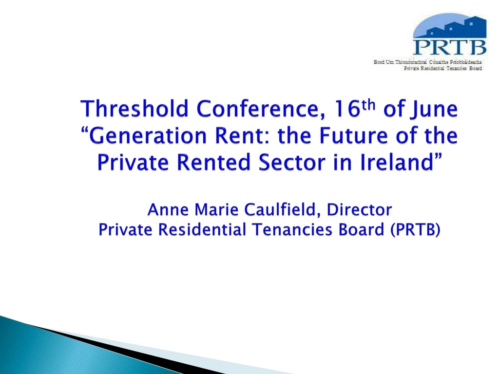 threshold conference 16 th of june generation