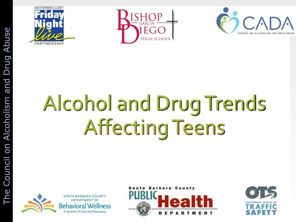 alcohol and drug trends affecting teens