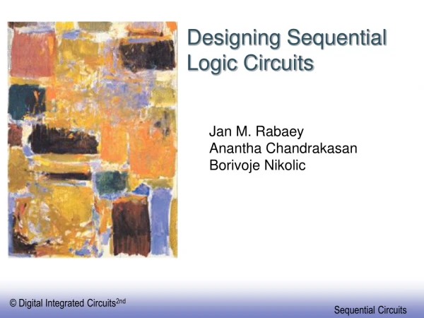 Designing Sequential Logic Circuits