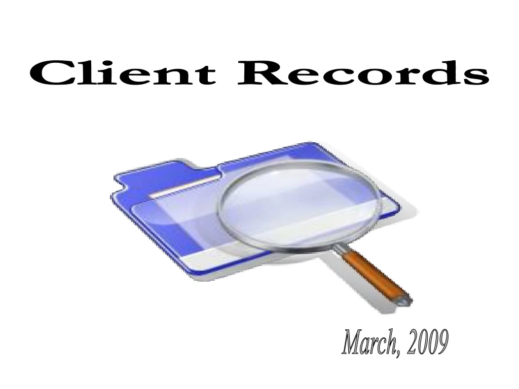 client records