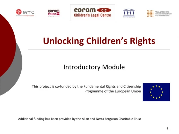 Unlocking Children’s Rights