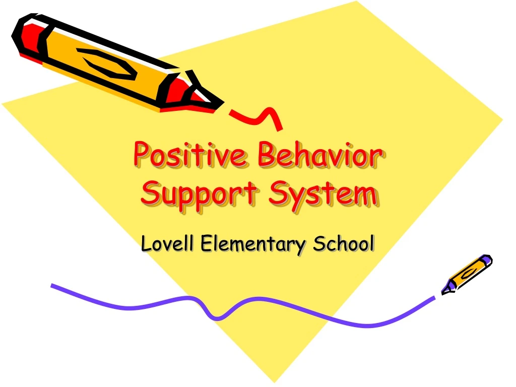 positive behavior support system