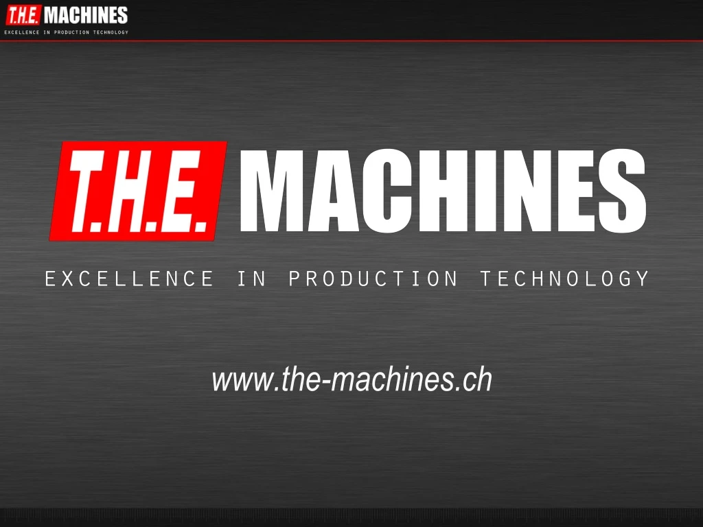 www the machines ch
