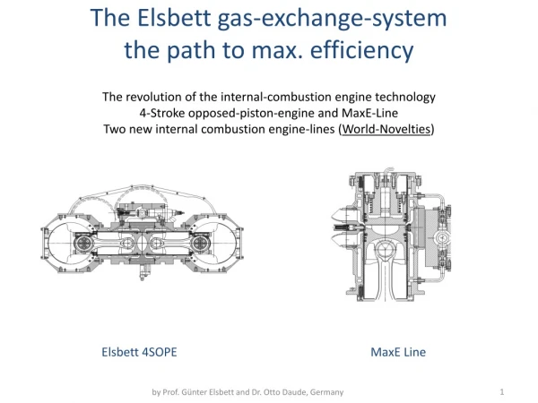 The Elsbett gas-exchange-system the path to max. efficiency