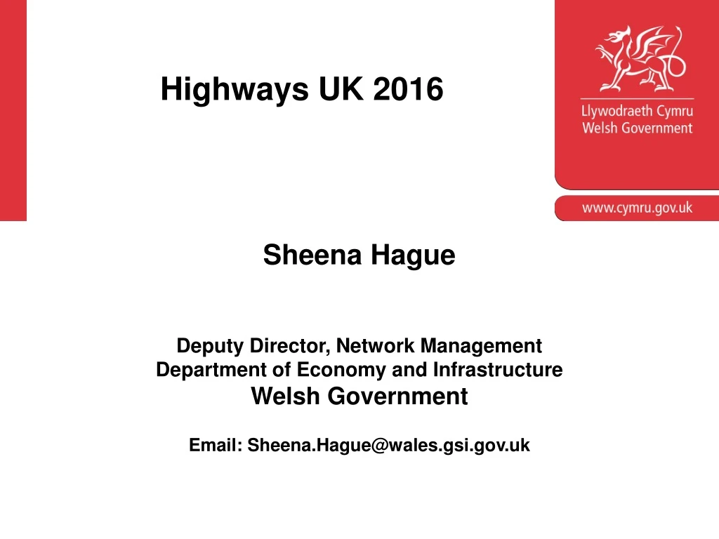 highways uk 2016