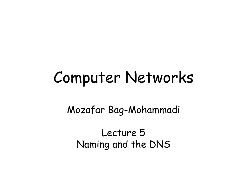 computer networks