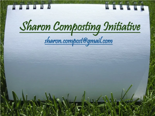 Sharon Composting Initiative