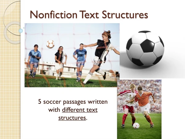 Nonfiction Text Structures