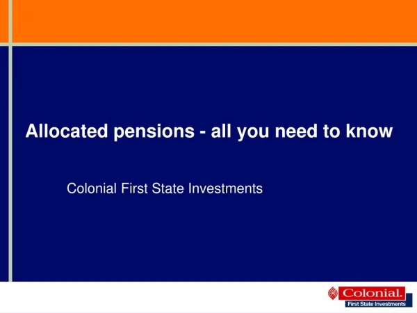 Allocated pensions - all you need to know