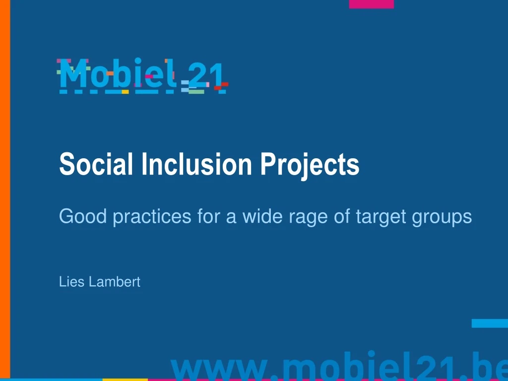 social inclusion projects