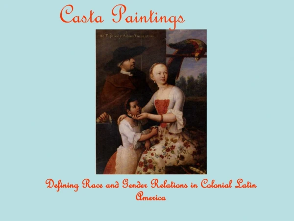 Casta  Paintings