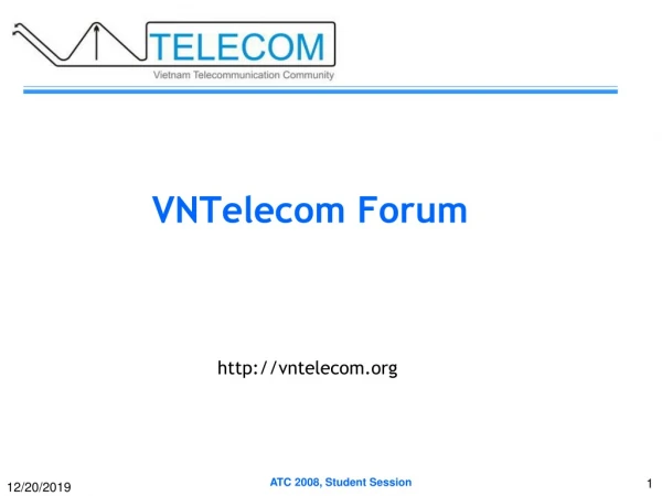VNTelecom Forum