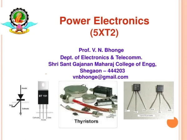 Power Electronics (5XT2)
